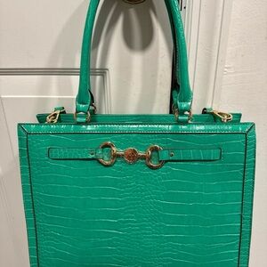 Sold! New Anne Klein Nate Grass Green Bag, Margot, Large